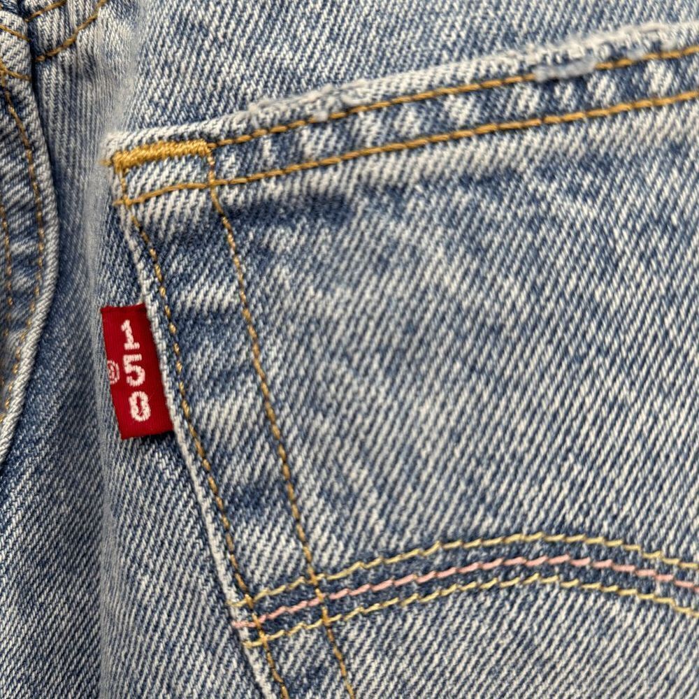 LEVI'S 501 150 Anniversary Edition 90s NOVEL TEA Denim Women's W30 L30 Jeans NWT - Picture 8 of 10